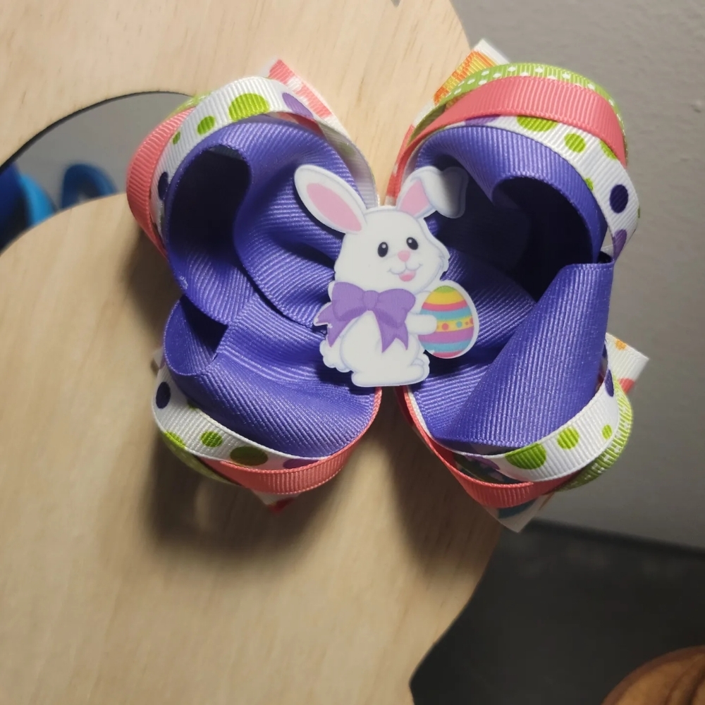 *NEW* 4.25in Easter Hairbow
